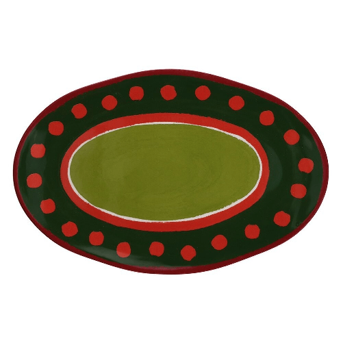 Vassoio Ovale Cozy Cottage cm38