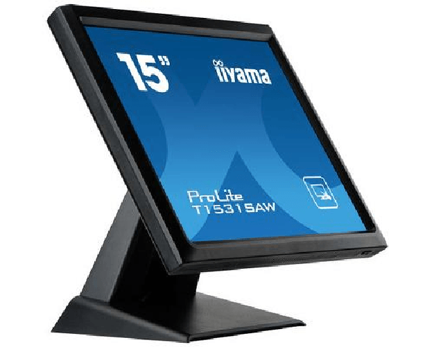Iiyama ProLite T1531SAW-B5 Monitor PC 38,1 cm (15") 1024 x 768 Pixel LED Touch screen Nero iiyama T1531SAW-B5 monitor POS 38,1 cm (15") 1024 x 768 Pix