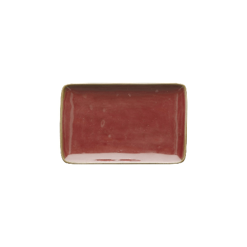 Vassoio rettangolare Concerto rosso malaga 20x13 cm