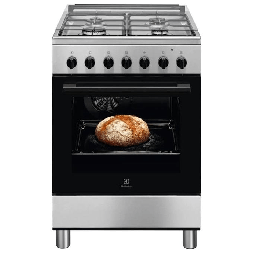 Electrolux LKK620000X Piano cottura Gas Acciaio inossidabile A Electrolux LKK620000X Cucina Elettrico Gas Acciaio inox