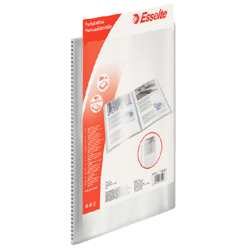 ESSELTE PORTALISTINI 22X30-80 PERSONALIZZABILE ANTIRIFLESSO Esselte