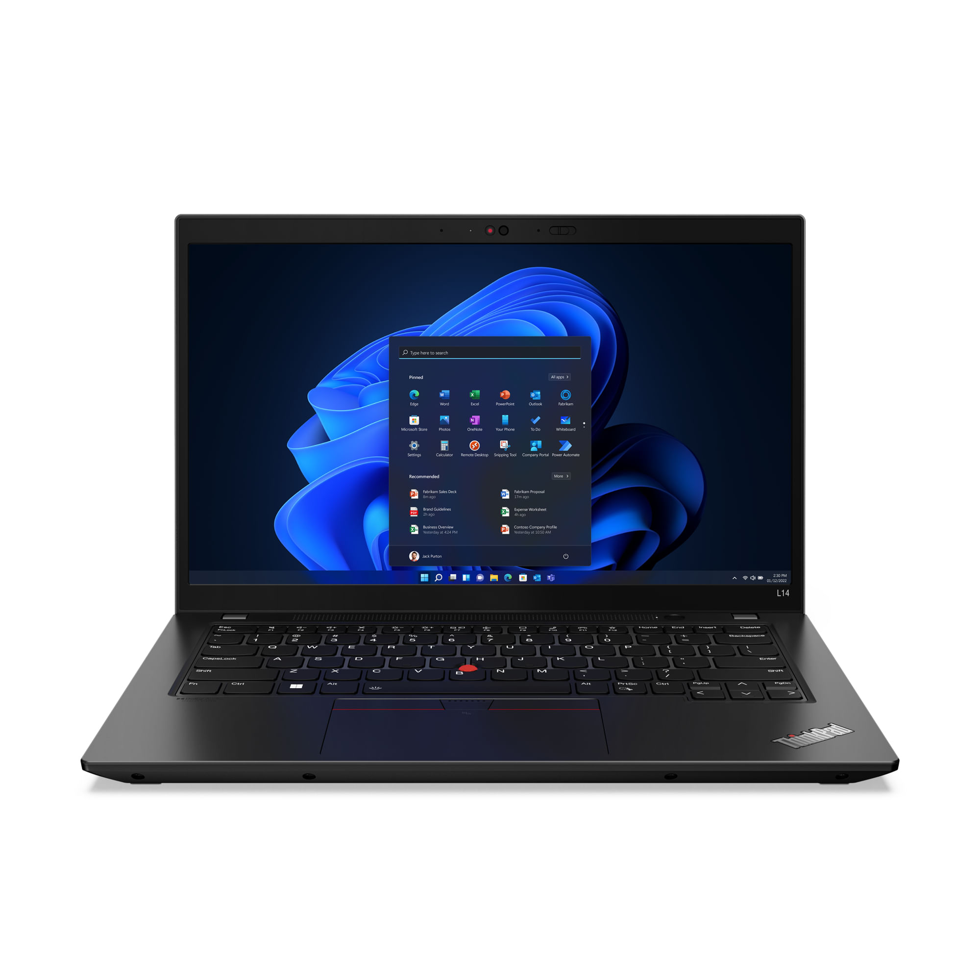 Lenovo ThinkPad L14 Intel Core i5 i5-1235U Computer portatile 35,6 cm (14") Full HD 16 GB DDR4-SDRAM 512 GB SSD Wi-Fi 6 (802.11ax) Windows 11 Pro Ne