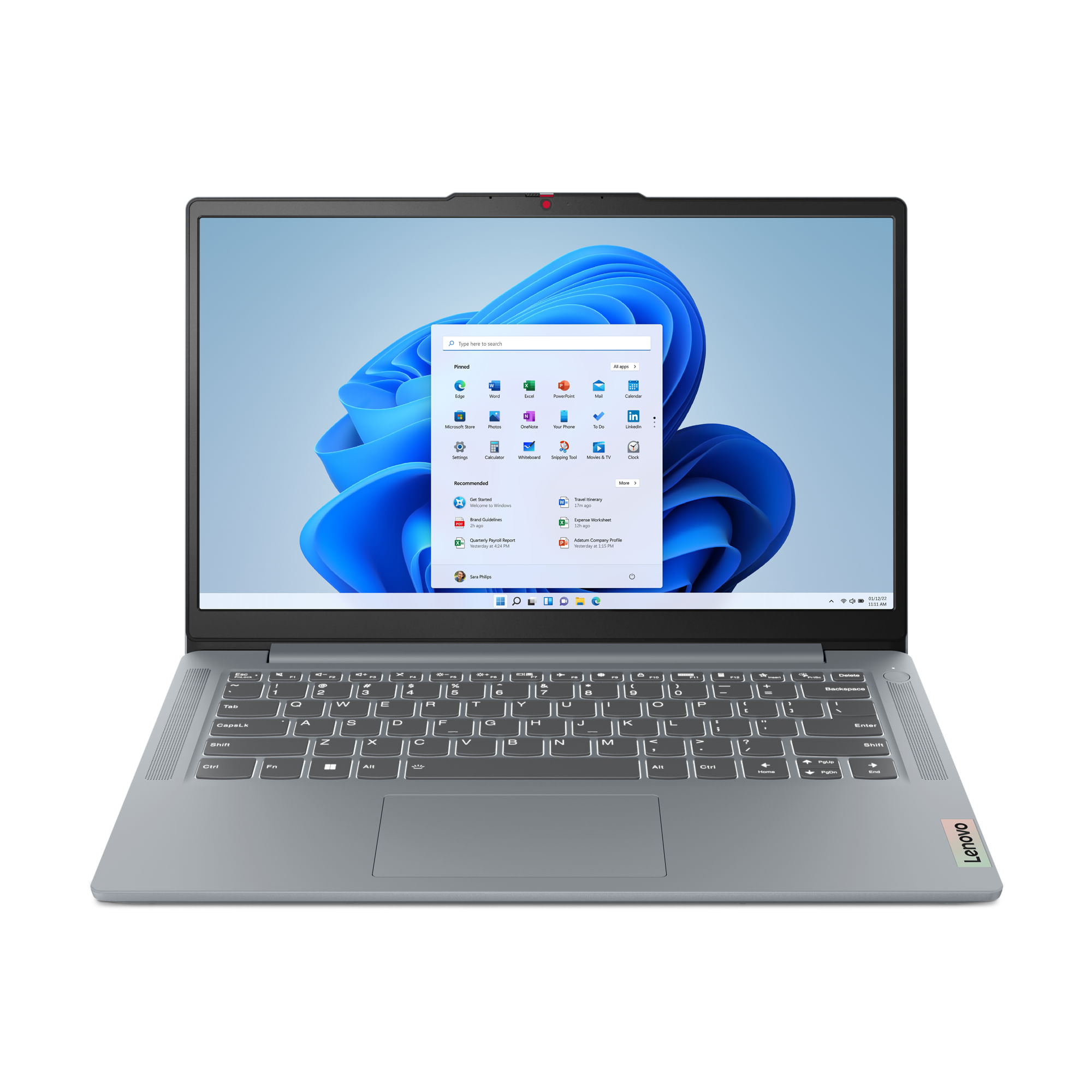 Lenovo IdeaPad Slim 3 Intel Core i5 i5-12450H Computer portatile 35,6 cm (14") Full HD 16 GB LPDDR5-SDRAM 512 GB SSD Wi-Fi 6 (802.11ax) Windows 11 H