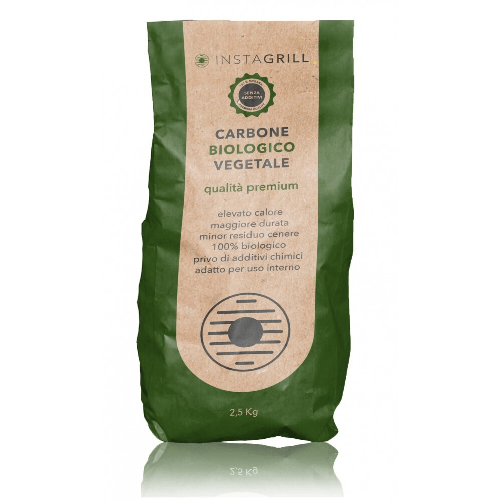 Carbone per instagrill vegetale di alta qualità - 2,5 Kg