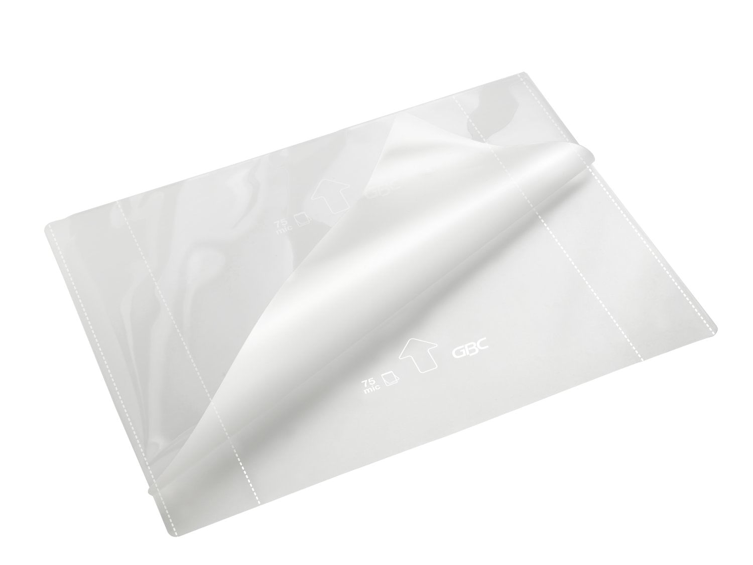 GBC Pouch per plastificazione Highspeed 2x80 micron lucide [100] (GBC IB049033 A4 HighSpeed Gloss Pouch 80 micron) GBC Pouch per plastificazione Highs
