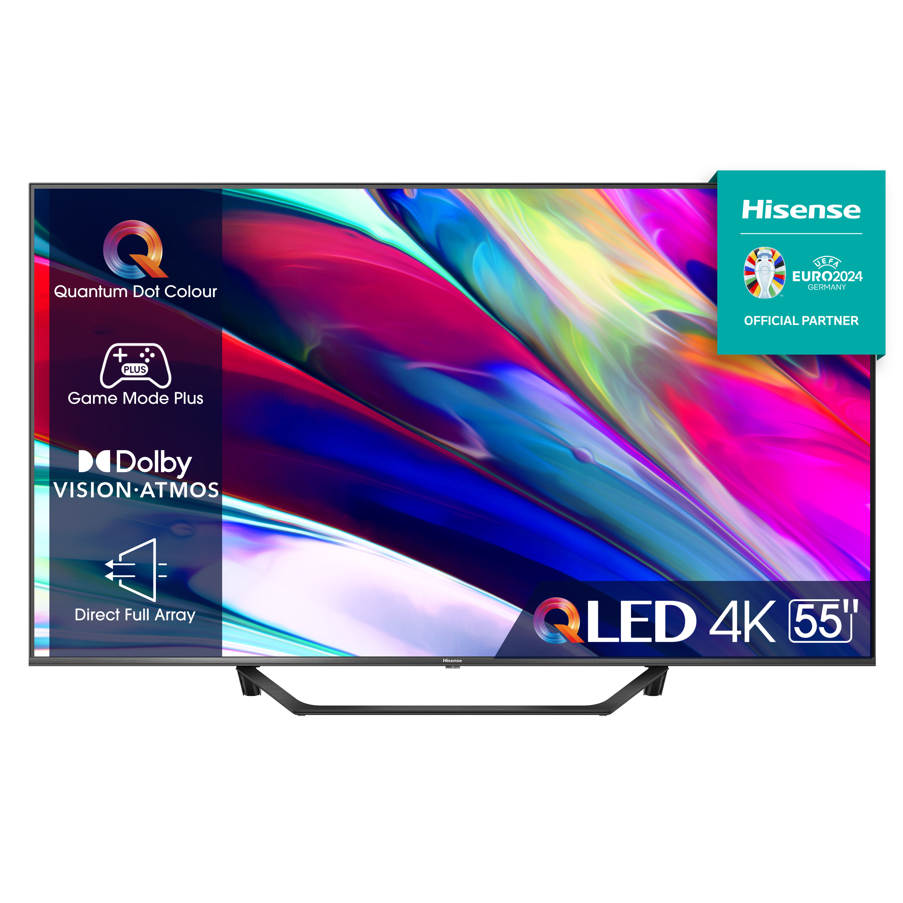 Hisense 55A7KQ TV 139,7 cm (55") 4K Ultra HD Smart TV Wi-Fi Nero 330 cd/m²