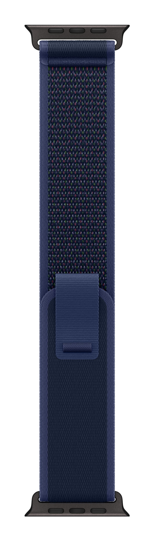 Apple MYQ83ZM/A accessorio indossabile intelligente Band Blu Nylon Poliestere Spandex Titanio (49MM BLUE TRAILLOOP - M/L Apple Trail Loop blu (49 mm)