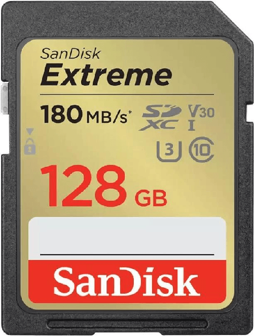 Sandisk EXTREME PLUS 128GB SDXC MEMORY - CARD 190MB/S 90MB/S UHS-I CL. 10 SanDisk SDSDXW2-128G-GNCIN 64 GB SDXC Classe 10