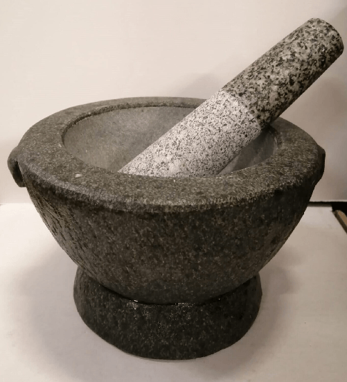 Mortaio con pestello granito