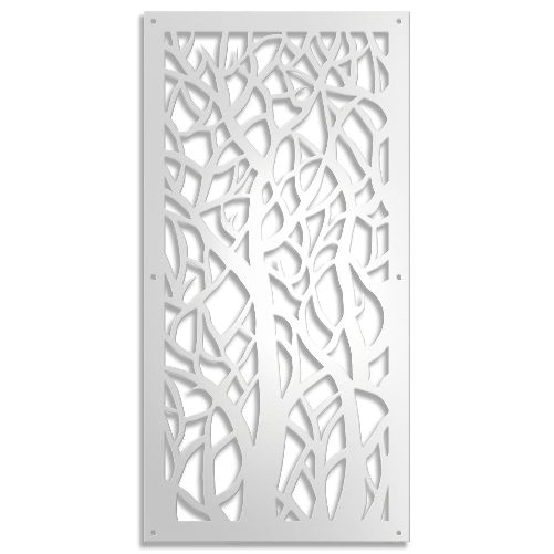 Signorbit FORESTA - Pannello in PVC traforato - PARASOLE - spessore 1cm nero / 48x48 cm FORESTA - Pannello in PVC traforato - PARASOLE - spessore 1cm