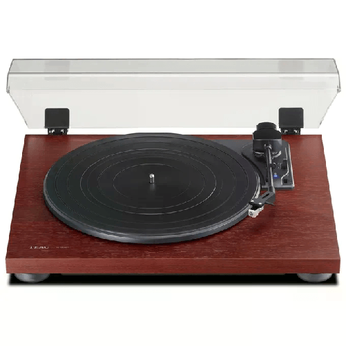 TEAC TN-180BT-A3 Giradischi con trasmissione a cinghia Nero, Ciliegia (frutto) Semiautomatico
