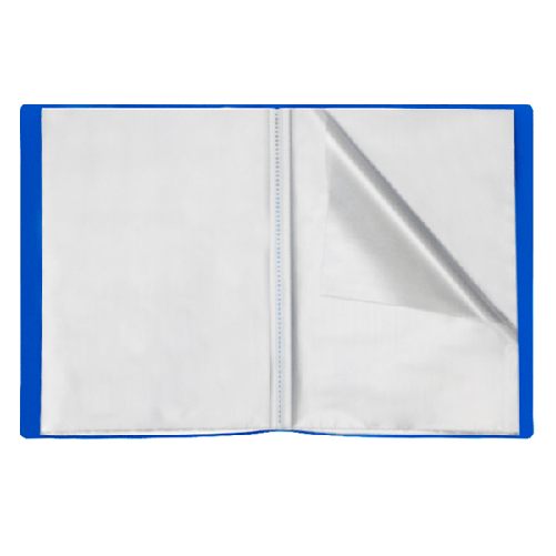 STARLINE Portalistini 22x30cm - 20 buste lisce blu Eco Starline