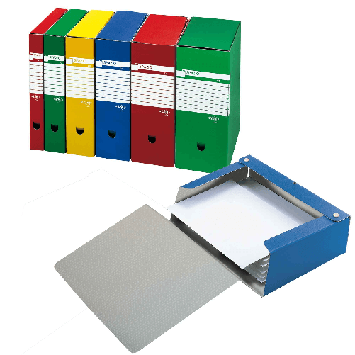 SEI ROTA Scatola archivio Spazio 150 25x35cm dorso 15cm blu Sei Rota SEI Rota Spazio raccoglitore Blu PVC