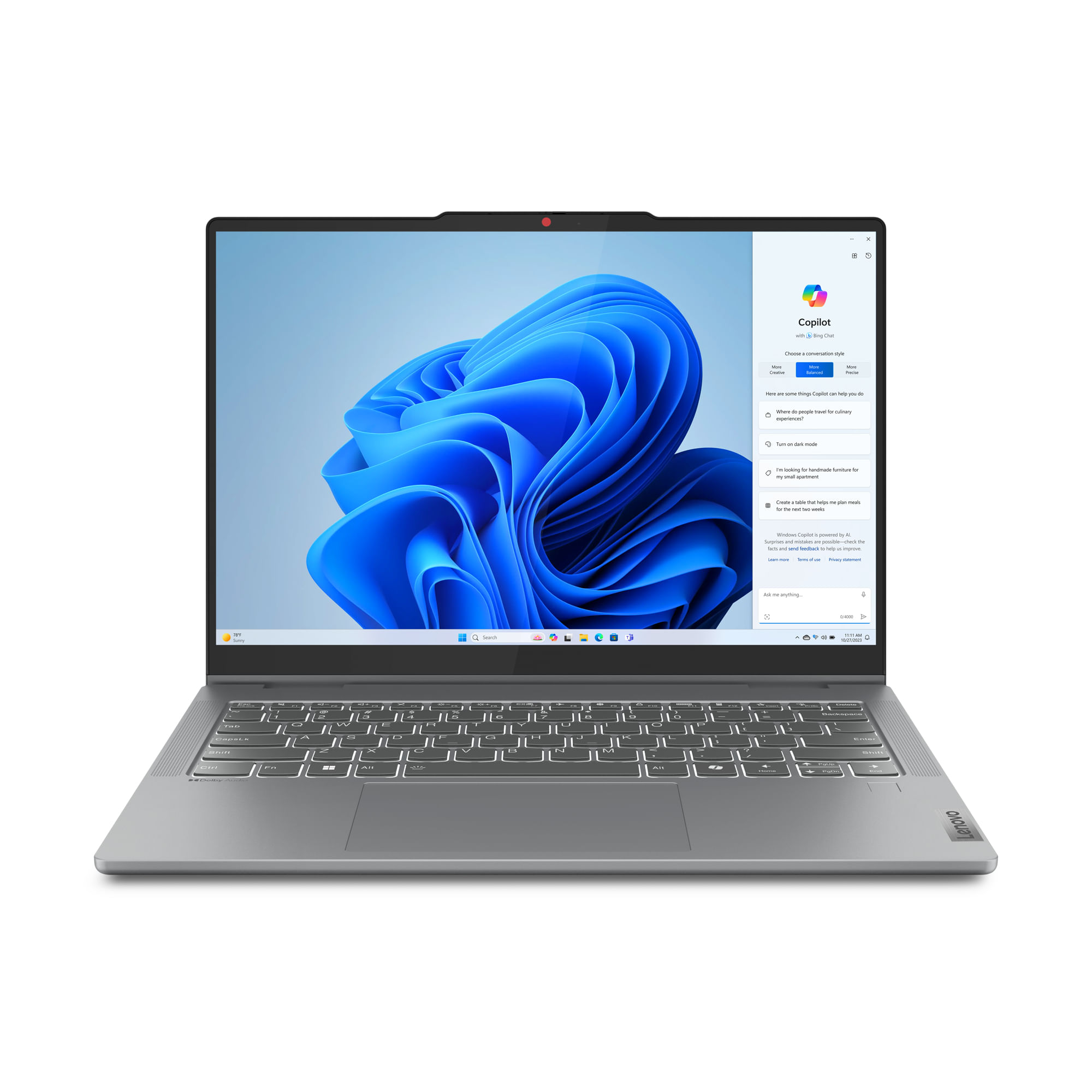 Lenovo IdeaPad 5 2-in-1 14IRH9 Intel Core i7 i7-13620H Ibrido (2 in 1) 35,6 cm (14") Touch screen WUXGA 16 GB LPDDR5x-SDRAM 1 TB SSD Wi-Fi 6 (802.11