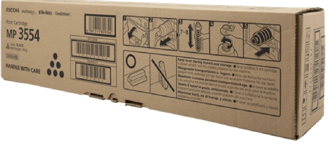 Ricoh MP 3554 cartuccia toner Originale Nero