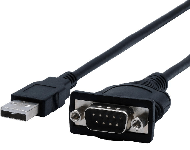 Cavo USB 1.1 a seriale RS-232 9 pin 1,8 m, 1x seriale, set di chip FTDI