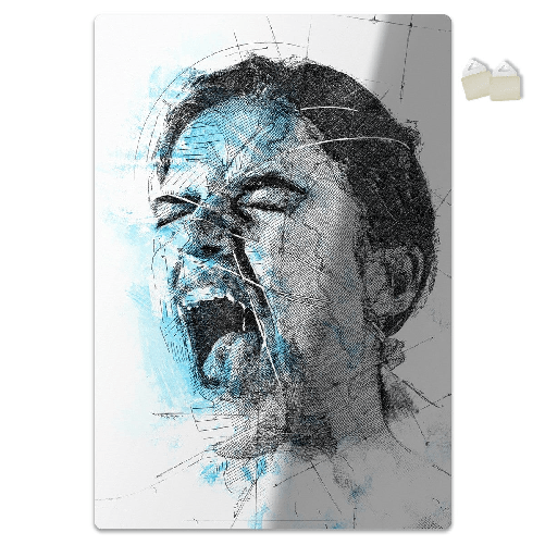 SKETCH - POSTER in PVC da 3mm 70x100 cm