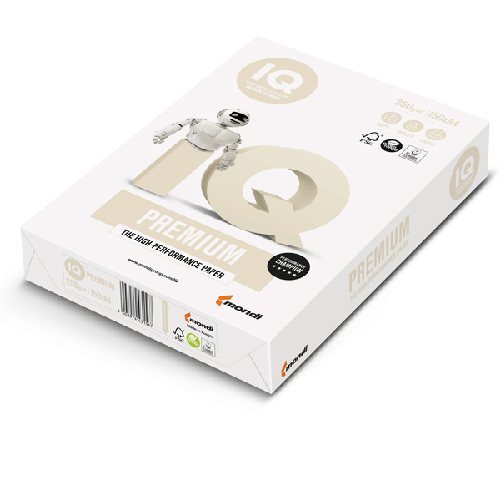 MONDI CARTA BIANCA IQ PREMIUM A4 210x297mm 250gr 150fg MONDI