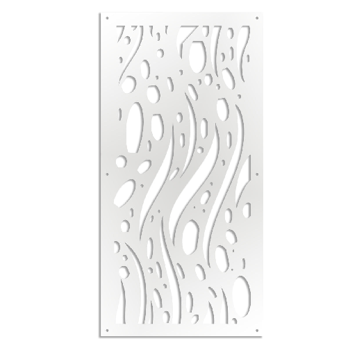 Signorbit MISTRAL - Pannello in PVC traforato - Parasole bianco / 73x148 cm MISTRAL - Pannello in PVC traforato - Parasole bianco / 73x148 cm