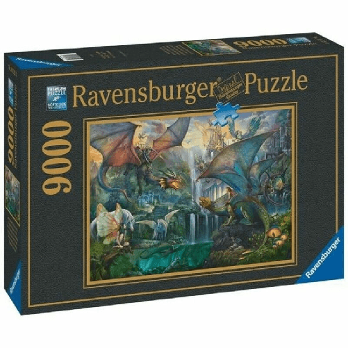 Ravensburger RAV Puzzle Zauberwald Drachen 9000| 16721 9000 pz Ravensburger Puzzle Ravensburger The Magic Forest of Dragons (9000 Pezzi)