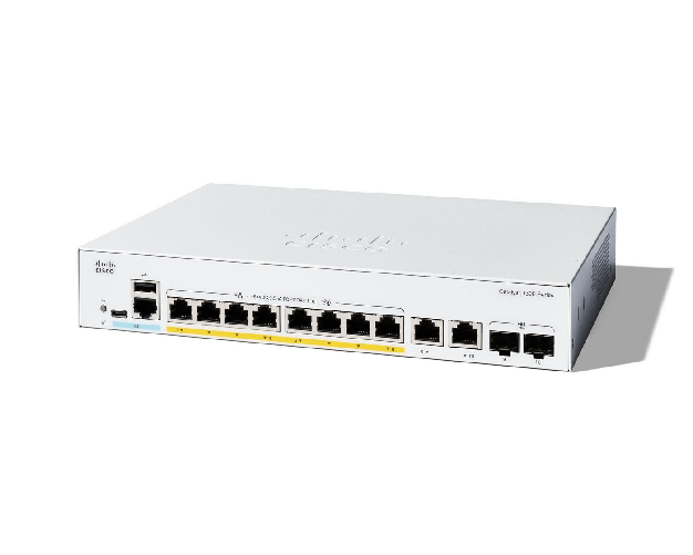 Cisco Catalyst 1300 Gestito L2 Gigabit Ethernet (10/100/1000) Supporto Power over Ethernet (PoE) Grigio CISCO Catalyst 1300 8-port GE - PoE - Ext PS -