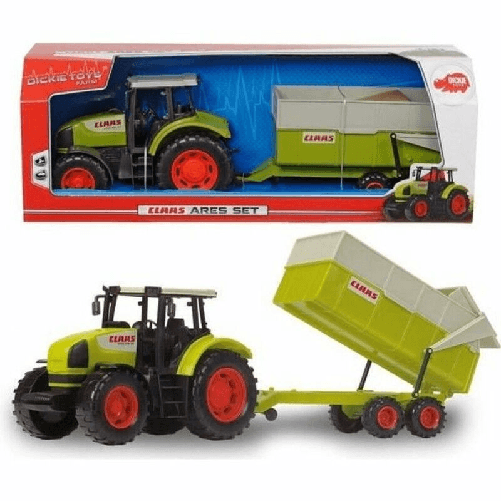 Dickie Toys Simba Toys Trattore Claas Ares Set Cm.57, Parti Mobili Simba Toys Trattore Claas Ares Set Cm.57, Parti Mobili