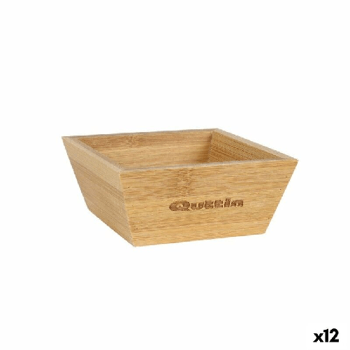 Ciotola Quttin Bambù 12 x 12 x 5 cm (12 Unità)