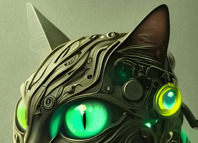 ROBOGATTO - POSTER in PVC da 3mm 70x100 cm
