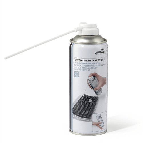 DURABLE Aria compressa capovolgibile per PC, tasteiere e stampanti 200ml Durable