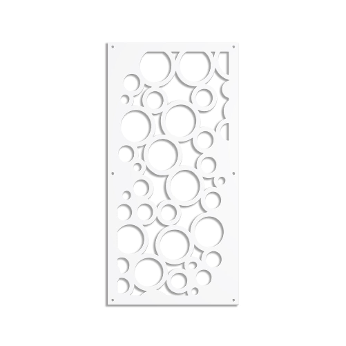 Signorbit CIRCLE - Pannello in PVC traforato - Parasole nero / 98x198 cm CIRCLE - Pannello in PVC traforato - Parasole nero / 98x198 cm