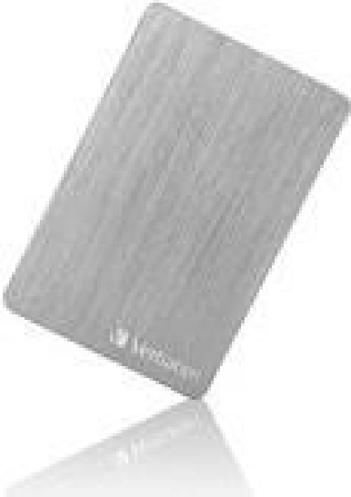 Verbatim Disco rigido portatile Store 'n' Go ALU Slim da 2 TB Argento