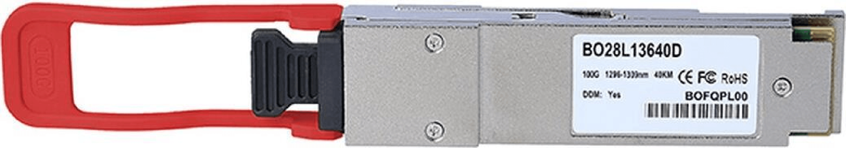 BlueOptics Kompatibler Cumulus QSFP28-100G-ER4 BlueOptics BO28L13640D QSFP28 Transceiver, LC-Duplex, 100GBASE