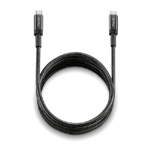 NGS Cable de 2m de longitud para carga r¡pida de dispositivos de hasta 100W. Caractersticas: