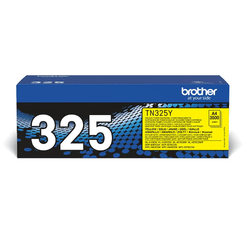 Brother Toner Originale Brother TN325Y Giallo - Alta Capacità Brother TN-325Y cartuccia toner 1 pz Originale Giallo