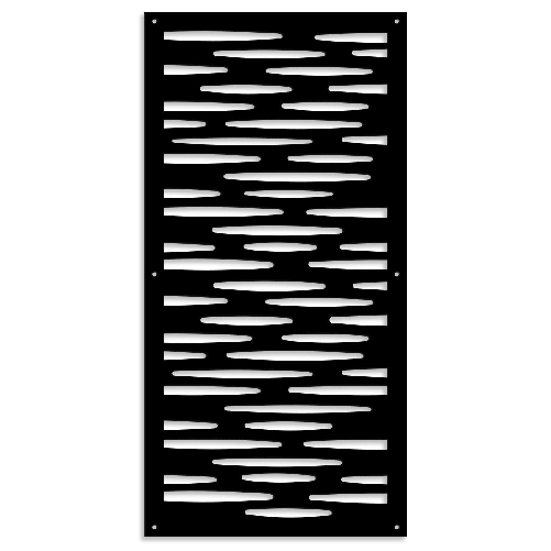 Signorbit PUDDLE - Pannello in PVC traforato - Parasole nero / 47x94 cm PUDDLE - Pannello in PVC traforato - Parasole nero / 47x94 cm
