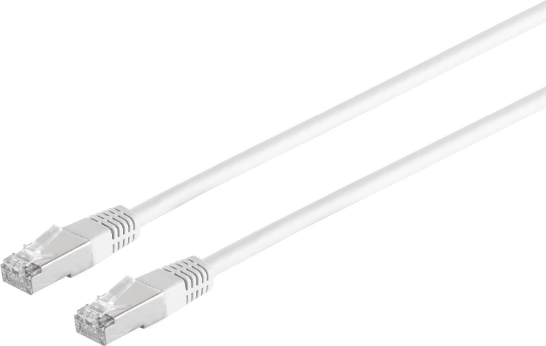 ShiverPeaks S/CONN maximum connectivity Netzwerkkabel-Patchkabel, cat. 5e, SF/UTP, wei , 3,0m (75213-W)