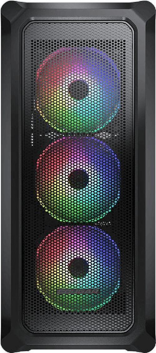 Cougar Case computer desktop ATX Cougar 385CC50.0003 Nero Cougar Archon 2 RGB - Midi Tower - PC - Schwarz - ATX - micro ATX - Mini-ITX - Gehrtetes Gla