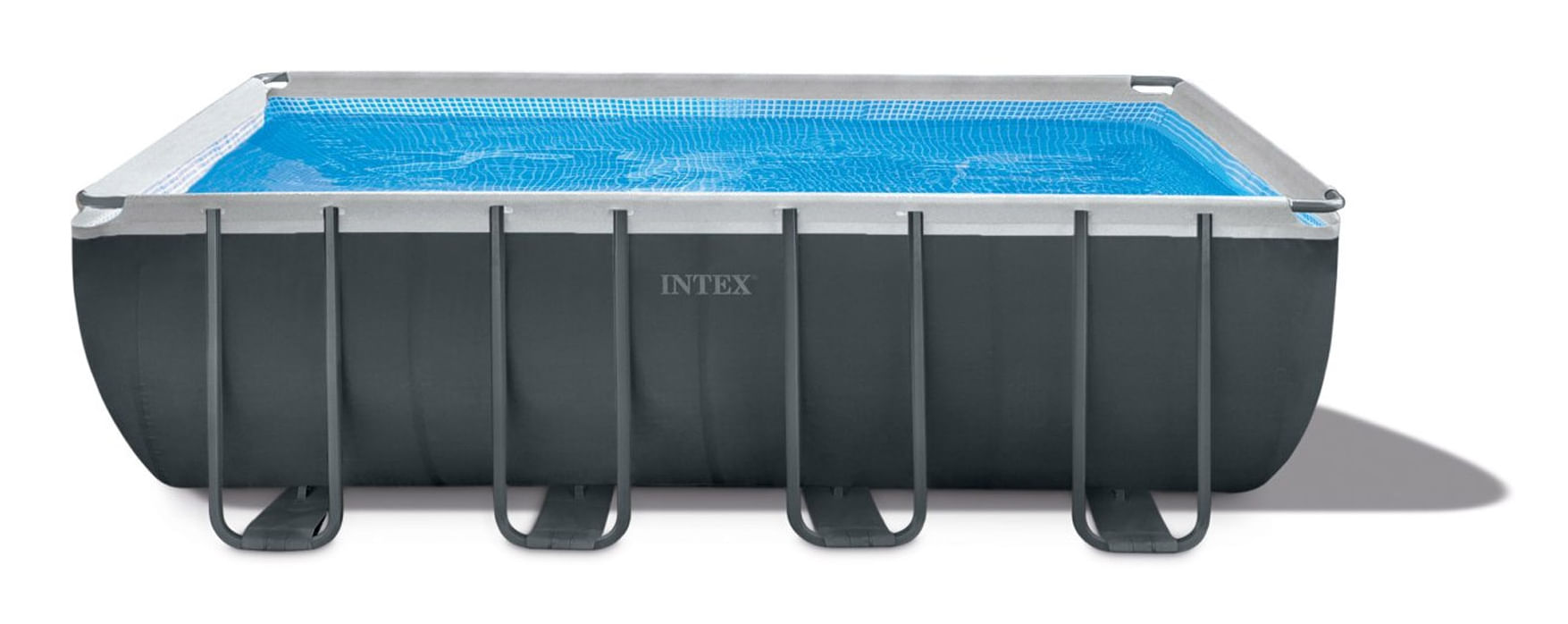 Intex 26356NP piscina fuori terra Piscina con bordi Piscina rettangolare 6836 L Blu, Grigio