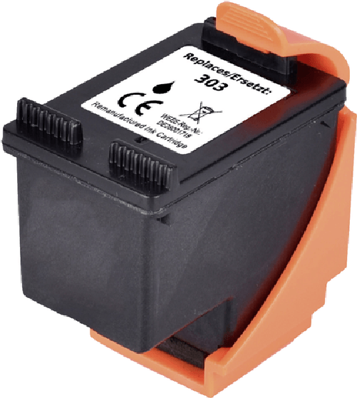 Renkforce Tinte ersetzt HP 303 (T6N02AE) Kompatibel Schwarz RF-5706058 (RF-5706058)