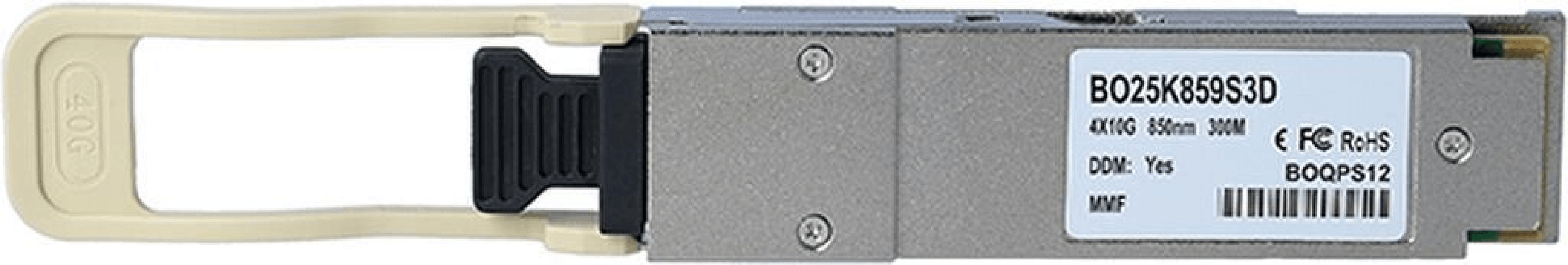 BlueOptics Kompatibler Supermicro AOM-TQSFP-79EEPZ-AVG BlueOptics BO25K859S3D QSFP Transceiver, MPO/MTP