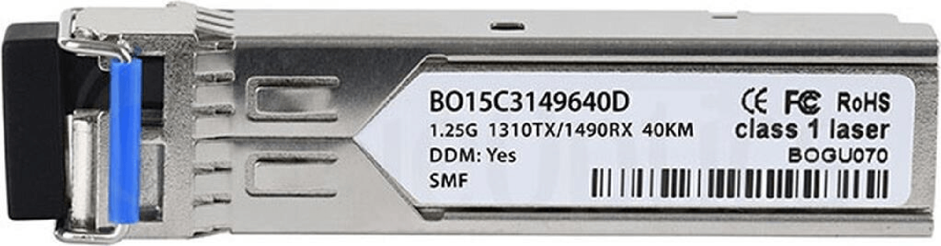 BlueOptics Kompatibler Apresia H-BX40-SFP/A-U BlueOptics BO15C3149640D SFP Transceiver, LC-Simplex, 1000BASE