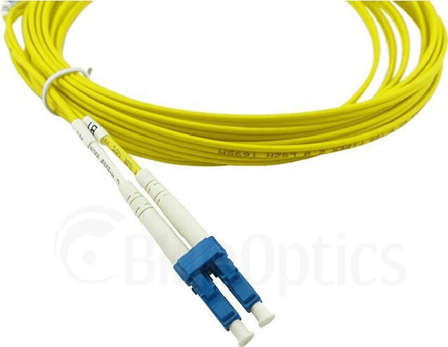 BlueOptics Duplex LWL Patchkabel, LC-UPC/LC-UPC blau, 4 Meter, Singlemode E9/125μm, G.657.A1, OS2