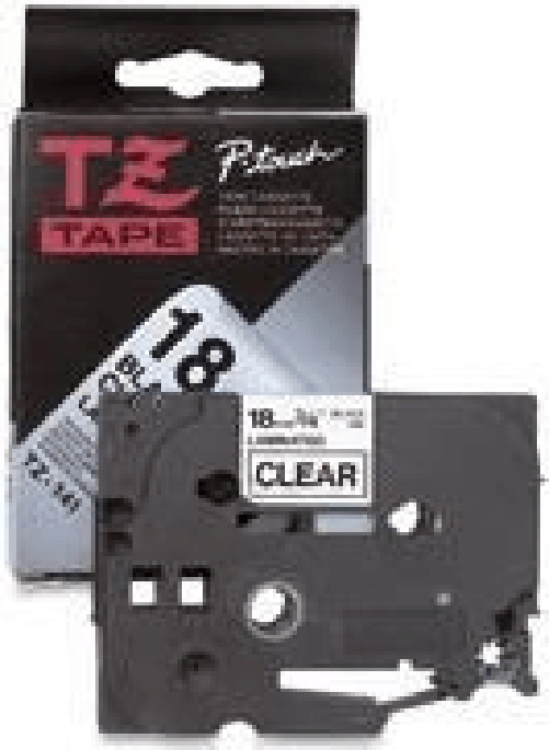 Brother TZFX641 - Schwarz auf Gelb - Rolle (1,8 cm) - Druckerband - f¼r P-Touch PT-1400, 1650, 18, 1830