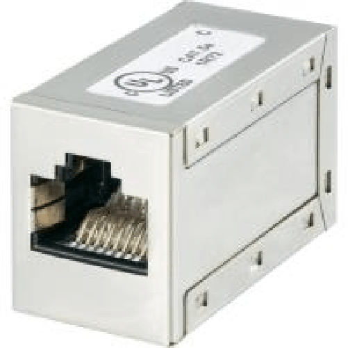 Renkforce RJ45 Netzwerk Adapter CAT 5e [1x RJ45-Buchse - 1x RJ45-Buchse] 0.00 m Wei Renkforce