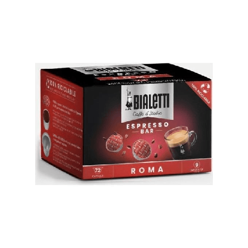 Bialetti Roma Capsule caffè 72 pz Bialetti Capsule Roma 72 Pezzi