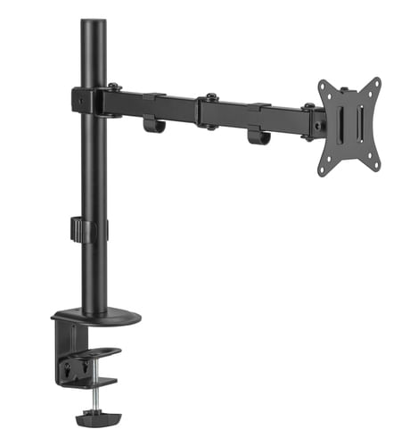 Iggual SPM01 Supporto a morsetto per 1 monitor 17"-32" iggual SPM01 81,3 cm (32") Scrivania Nero