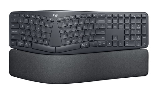 Logitech K860 for Business tastiera Bluetooth Nordic Grafite (ERGO K860 for Business - - GRAPHITE - PAN - NORDIC - Warra Logitech K860 for Business ta