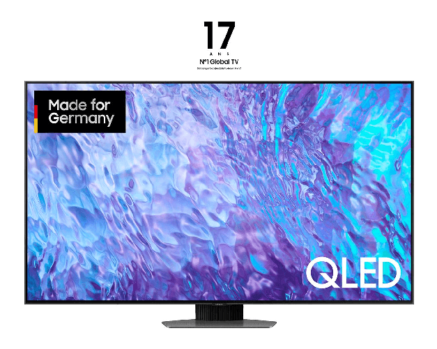 Samsung GQ55Q80CAT 139,7 cm (55") 4K Ultra HD Smart TV Wi-Fi Argento