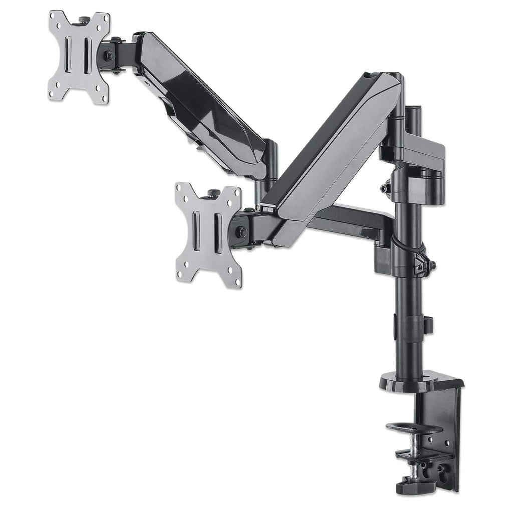 Manhattan 461597 supporto da tavolo per Tv a schermo piatto 81,3 cm (32") Morsa Grigio Manhattan 461597 Supporti a parete per TV 81,3 cm (32") Scrivan