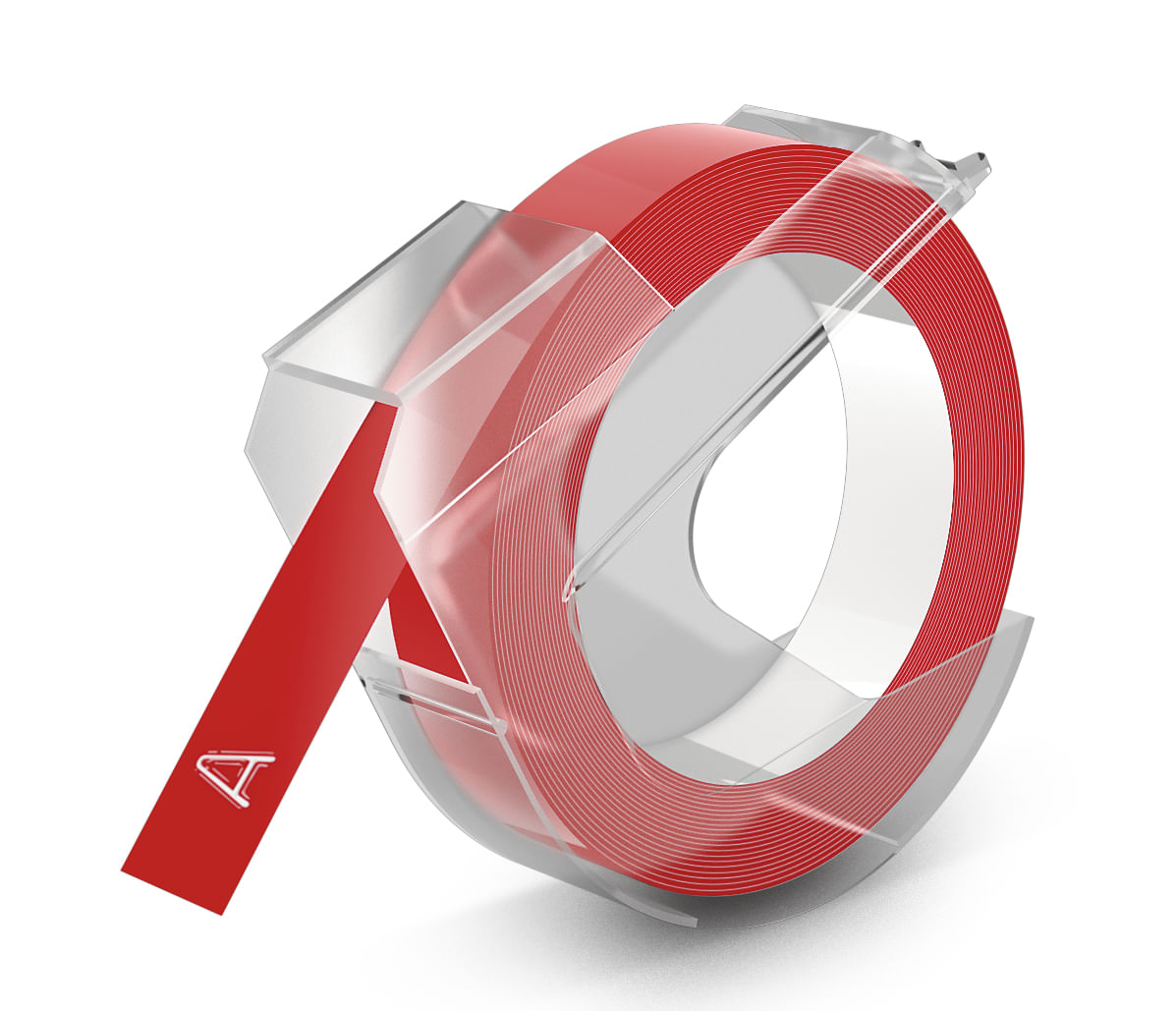 DYMO 3D label tapes nastro per etichettatrice (Dymo S0898150 White on Red Embossing Tape) DYMO 3D label tapes nastro per etichettatrice